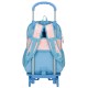 Mochila Escolar Adap. 40cm c/ Carro FROZEN Belive in The Journey Azul | Ref. 186.42123T1
