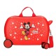 Mala de Viagem Infantil ABS 4 Rodas Easyjet MICKEY Best Friend Together Vermelha | Ref. 186.2971021