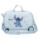 Mala de Viagem Infantil ABS 4 Rodas Easyjet STITCH Happy Azul | Ref. 186.4381041