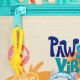 Mochila Pré-Escolar 28cm c/ Carro PAW PATROL Pawsome Vibe Azul | Ref. 186.42621T2