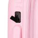 Mala de Cabine / Trolley 55cm 4R Exp. Pepe Jeans HIGHLIGHT Rosa Claro | Ref. 186.768862C