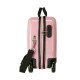 Mala de Viagem Infantil ABS 4 Rodas ENSO Love Vibes Rosa | Ref. 186.9459821