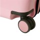 Mala de Viagem Infantil ABS 4 Rodas ENSO Love Vibes Rosa | Ref. 186.9459821