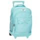 Mochila Escolar 43cm 2R. Compacta REEBOK Ann Turquesa | Ref. 186.8632921