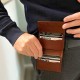VALENTA Carteira Porta Cartões Card Wallet Belt Brown | Ref. 91.V587273