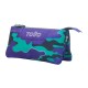 Estojo Escolar Triplo Seli Tablero TOTTO 8JY Roxo | Ref. 330.AC52ECO01228JY Estojo Escolar Triplo Seli Tablero TOTTO 8JY Roxo | Ref. 330.AC52ECO01228JY