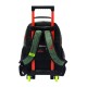 Mochila Escolar com Rodas M 41Cm Argon TOTTO 5D7 Verde | Ref. 330.MJ03AGN00525D7