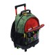 Mochila Escolar com Rodas M 41Cm Argon TOTTO 5D7 Verde | Ref. 330.MJ03AGN00525D7