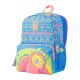Mochila Escolar Média 40Cm Llama TOTTO 8JC Azul | Ref. 330.MJ04LLA00228JC