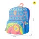 Mochila Escolar Média 40Cm Llama TOTTO 8JC Azul | Ref. 330.MJ04LLA00228JC