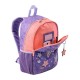 Mochila Escolar Média 40Cm Star Cat TOTTO 4Q8 Roxo | Ref. 330.MJ04STC00224Q8