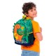 Mochila Infantil Média 40Cm Dinomax TOTTO 5D6 Verde | Ref. 330.MJ04DNX00225D6