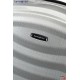Samsonite Mala/Trolley de Viagem Médio 69cm 4 Rodas Spinner LITE-SHOCK Prata - Ref. X9298V00225