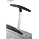 Samsonite Mala/Trolley de Viagem Médio 69cm 4 Rodas Spinner LITE-SHOCK Prata - Ref. X9298V00225