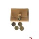 Porta-Moedas com Pora-Notas Pele Natural - Ref. 39.3001