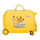 Mala de Viagem Infantil 4 Rodas Enso Play All Day Amarela | Ref. 186.9679821