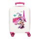 Mala de Cabine / Trolley 50cm 4 Rodas MINNIE & MARGARIDA Paris Branca | Ref. 186.4751342