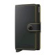 Carteira SECRID Miniwallet Matte Black & Ochre | Ref. 297.MM-BO