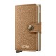 Carteira SECRID Miniwallet Pebble Cappuccino | Ref. 297.MPE-C