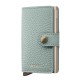 Carteira SECRID Miniwallet Pebble Sea Green | Ref. 297.MPE-SG