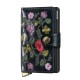Carteira SECRID Miniwallet Stitch Floral Black | Ref. 297.MST-FB