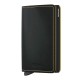 Carteira SECRID Slimwallet Matte Black & Ochre | Ref. 297.SM-BO