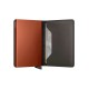 Carteira SECRID Slimwallet Matte Truffle & Orange | Ref. 297.SM-TO