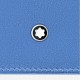 Porta-Cartões Vertical 4CC MONTBLANC Meisterstück Dusty Blue | Ref. 238.198322