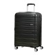AT Mala de Viagem Média 67cm 4R High Turn Preto Universo, Modelo: Médio, Cor: Preto Universo