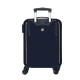 Mala de Cabine / Trolley 55cm 4 Rodas STITCH Face Down Azul Escuro | Ref. 186.2911722