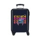 Mala de Cabine / Trolley 55cm 4 Rodas STITCH Face Down Azul Escuro | Ref. 186.2911722