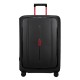 SAMSONITE Mala de Viagem / Trolley Grande 75cm 4R Essens Preto / Vermelho | Ref. 92KM000318 SAMSONITE Mala de Viagem / Trolley Grande 75cm 4R Essens Preto / Vermelho | Ref. 92KM000318