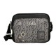 ANEKKE Bolsa Crossbody Média Core Crust Preta | Ref. 280.39893-188 ANEKKE Bolsa Crossbody Média Core Crust Preta | Ref. 280.39893-188