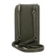 Carteira Bolsa Porta Telemóvel PEPE JEANS Christine Verde Escuro | Ref. 186.7095342
