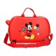 Mala de Viagem Infantil 4 Rodas Easyjet MICKEY Enjoy The Day Vermelha | Ref. 186.4681067