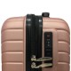 Mala de Cabine / Trolley 45cm 4R. Amovíveis Easyjet Talent 34 Rosa Metalizado | Ref. 337.34RM