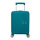 AMERICAN TOURISTER Mala de Viagem Pequena 47cm 4R Soundbox Mini Azul Petróleo | Ref. 92MG800151