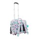 Mochila Escolar com Rodas KIPLING Giorno Aqua Blossom | Ref. 187.40KI53687EC