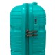 Mala de Cabine / Trolley 45cm 4R. Amovíveis Easyjet TALENT 22 Azul Turquesa | Ref. 337.22AT