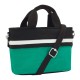 Mala de Duas Alças KIPLING Minta Deep Green Black Block | Ref. 187.40KI63706NT