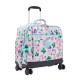 Pasta Escolar com 4 Rodas KIPLING New Storia Aqua Blossom | Ref. 187.40KI48477EC