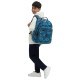 Mochila para Portátil 15” KIPLING Seoul College Blue Monkey Fun | Ref. 187.40KI79738HJ