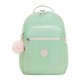 Mochila para Portátil 15” KIPLING Seoul Lap Soft Green Metallic | Ref. 187.40KI71355KY