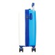 Mala de Cabine / Trolley 50cm 4 Rodas ROLL ROAD Little Me Happy Azul | Ref. 186.4741361