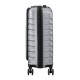 AMERICAN TOURISTER Mala de Cabine 55cm 4R Frontal Flashline Prata | Ref. 92ME800625