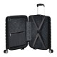 AMERICAN TOURISTER Mala de Cabine 55cm 4R Frontal Flashline Preta | Ref. 92ME800609