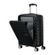 AMERICAN TOURISTER Mala de Cabine 55cm 4R Frontal Flashline Preta | Ref. 92ME800609