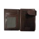 Porta-Cartões c/ Porta-Moedas DIPELLE 1811 Castanho | Ref. 254.DP1811C