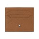 Porta-Cartões 6CC MONTBLANC Soft Grain Caramelo | Ref. 238.198368