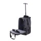 Trolley/Mochila c/ Rodas Vueling/Ryanair GLADIATOR Polar Preto | Ref. 225.395804